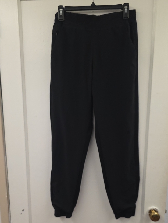 Athleta Pants - Athleta Brooklyn Lined Jogger Pants Black Women's Size 6 Travel Athleisure